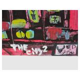 American Neo-Expressionist Fine Art - Greg Bivens (Eldritch Deer) -  City #4