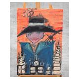 American Neo-Expressionist Fine Art - Greg Bivens (Eldritch Deer) -  The Benadryl Effect