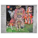American Neo-Expressionist Fine Art - Greg Bivens (Eldritch Deer) -  Gravekeeper