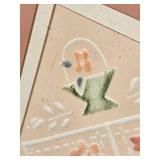 Embossed Quilt Pattern Print Signed by Artist