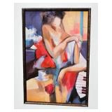 Gholam Yunsessi Print "Rapture with Music"