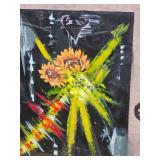 Artist Original Acrylic Abstract "Untitled" signed Greg Bivens