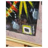 Artist Original Acrylic Abstract "Untitled" signed Greg Bivens