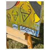 Artist Original Acrylic Abstract "Untitled" signed Greg Bivens
