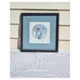 Singed & Numbered P. Buckley Moss "Mary
