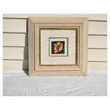 Robert Chapman Framed Floral Tile