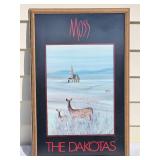 P Buckley Moss Framed Poster "The Dakotas"