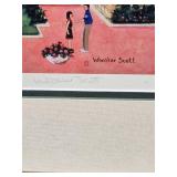 Signed Artist Proof  by Jane Wooster Scoott "Arisona Biltmore"