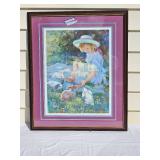 Signed Artist Proof by Lynn Gerternbach Impressionist Garden Print