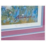 Signed Artist Proof by Lynn Gerternbach Impressionist Garden Print