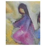 Signed Print by Ted DeGrazia "Los Ninos" (The Children)