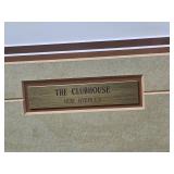 "The Clubhouse" Signed Bob Byerey Framed Print