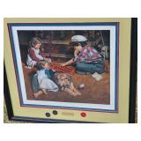 Signed Jim Baly Print "The Breakers"