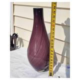 Vinci MCM Décor Glass Brown Peppermint Swirl