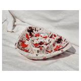 Mid Century Splatterware Ash Tray