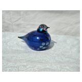 Oiva Toikka Finnish Art Glass Bird
