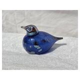 Oiva Toikka Finnish Art Glass Bird