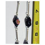 Art Glass Bead Necklace Collection
