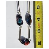 Art Glass Bead Necklace Collection