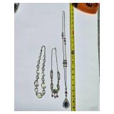 Intricate Silver Wire Necklace Collection