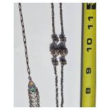 Intricate Silver Wire Necklace Collection