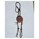 Native American Pipestone Bolo Tie