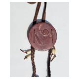 Native American Pipestone Bolo Tie