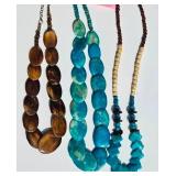 African Bovine Bone Necklace Collection