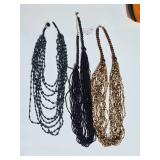 African Beaded Collar Necklace Collection