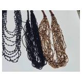African Beaded Collar Necklace Collection