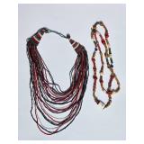 Multi Strand Seed Bead Necklace Collection