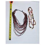 Multi Strand Seed Bead Necklace Collection