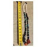 Mixed Stone and Bone Necklace