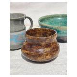 Vintage American Studio Ceramic Pottery Collection - (5)