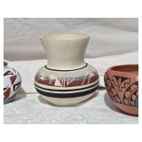 Southwestern Indigenous Studio Art Pottery Collection  -(5)