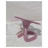 Studio Art Glass Flower - Pink