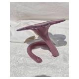 Studio Art Glass Flower - Pink