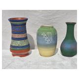 Vibrant Southwestern Indigenous Pottery Collection - (3)