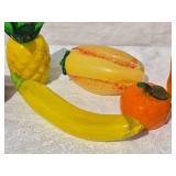 Mid-Century Modern Studio Art Glass Fruit Figures - (7)