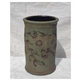 *SIGNED* Studio Art Ceramic Cylinder Vase - Bob Anderson -