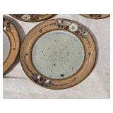 *SIGNED* Incredible Mexican Studio Art Ceramic Servingware Set - (9)