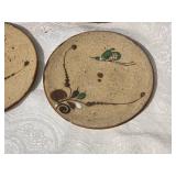 *SIGNED* Incredible Mexican Studio Art Ceramic Servingware Set - (9)