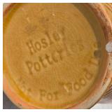 Vintage Hosley Potteries Vase - Pale Yellow