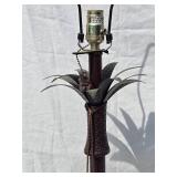 Brilliant Vintage Hollywood Regency  Polished Stone Accent  Lamp Pair - Stiffel
