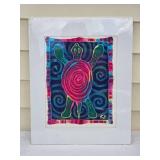 Original Fine Art Toas Batik Silk - Gary Fey - Prosperity and Abundance