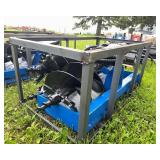 CFG Skid Steer Auger Attachment - 6/12/14 Inch (SSECAG-Y With 3 Bits)