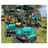 2025 CFG Mini Excavator with Powered Thumb (QK16R)