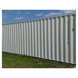 ZNCU4006820 // 40 Ft Shipping Container with 2 Side Doors, 40HC, Single Trip
