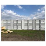 CFGU4039876 // One Trip Shipping Container, 4 Side Doors, 40