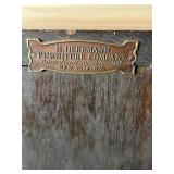 Hermann Furniture Company Antique Wooden Cabinet